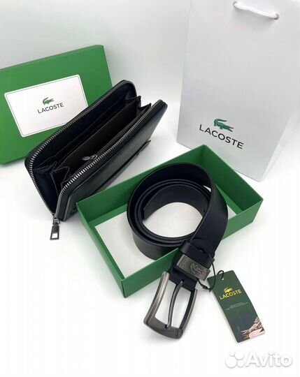 Подарок для мужчины. Ремень и портмоне