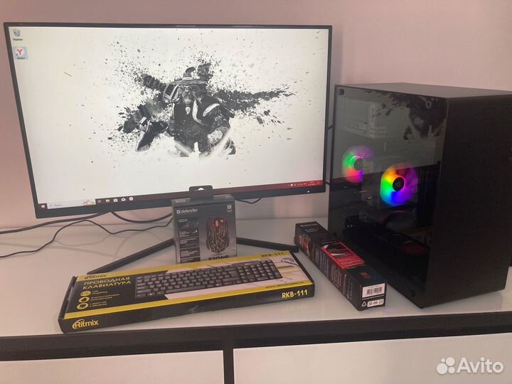 Монитор samsung 19 LED + hdmi переходник