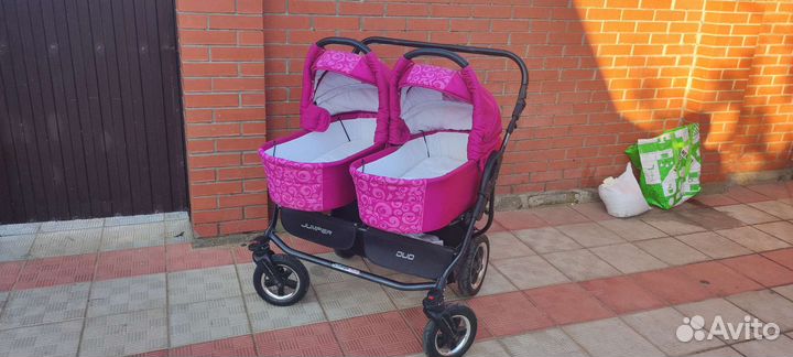 Детские коляски для двойни бу