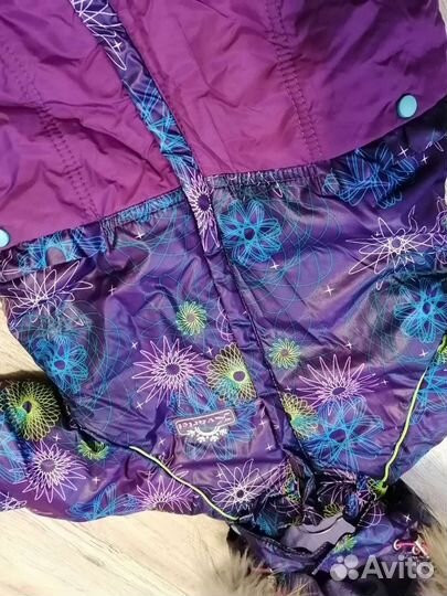 Зимний комбинезон для девочки 80