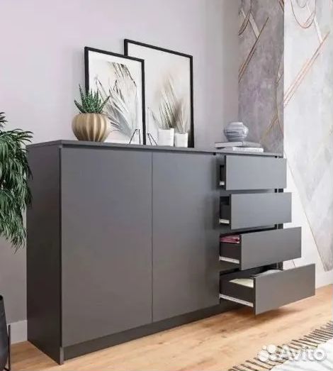 Комод Мадера Комби 1 графит