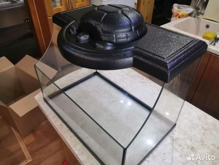 Террариум для черепахи новый