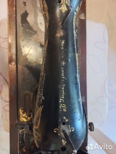 Швейная машинка зингер ручная антиквариат