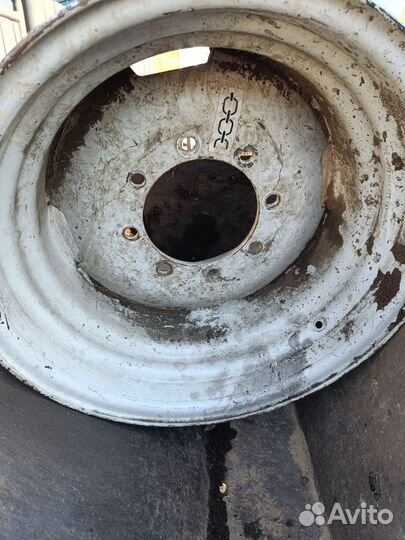Колесный диск на комбайн