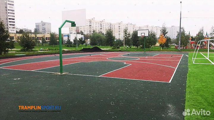 Спортивные площадки под ключ