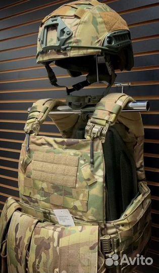 Комплект защиты Панцирь про с шлемом Бр2