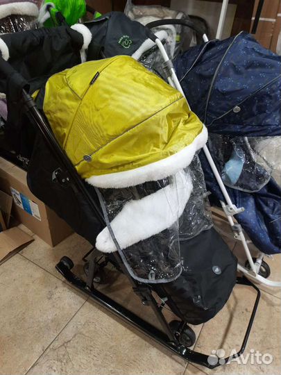 Коляска санки