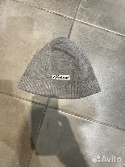 Мужской шарф и шапка Brioni