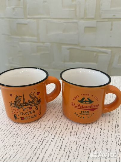 Кружки фарфоровые под эмаль