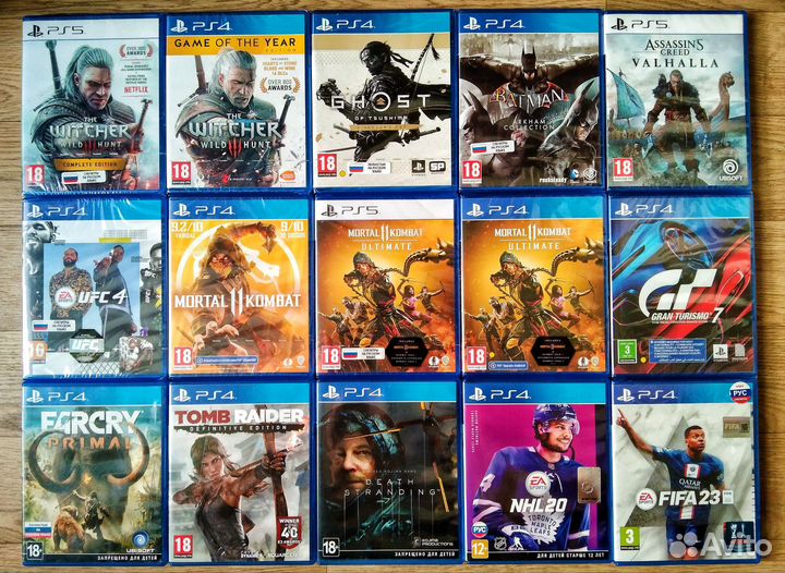 Игры на Sony ps4 ps5