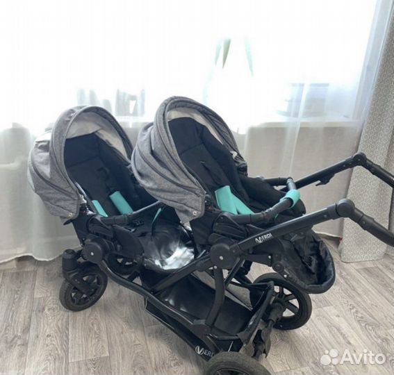 Коляска для двойни