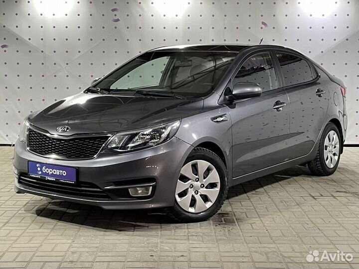 Kia Rio 1.6 AT, 2015, 79 488 км