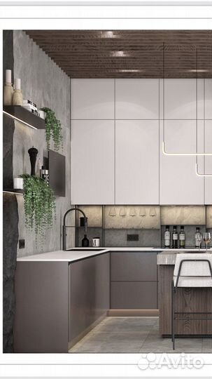 Полка настенная металлическая