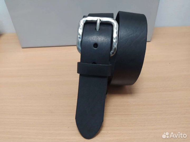 Ремень мужской кожаный. Новый