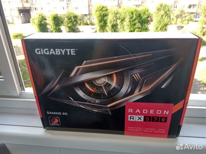 Видеокарта RX570 8gb Gigabyte