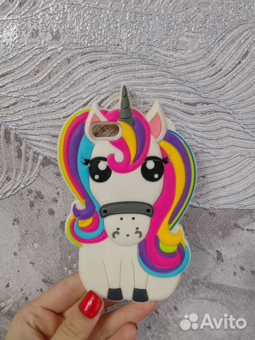 Чехол единорог на айфон 5s