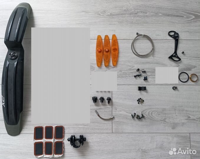 Велозапчасти Shimano, Sram, Truvativ, петух Kona