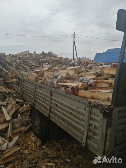 Дрова колотые
