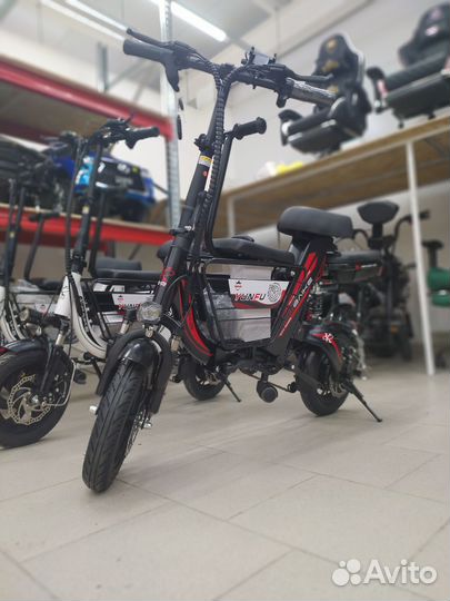 Электровелосипед складной мини новый