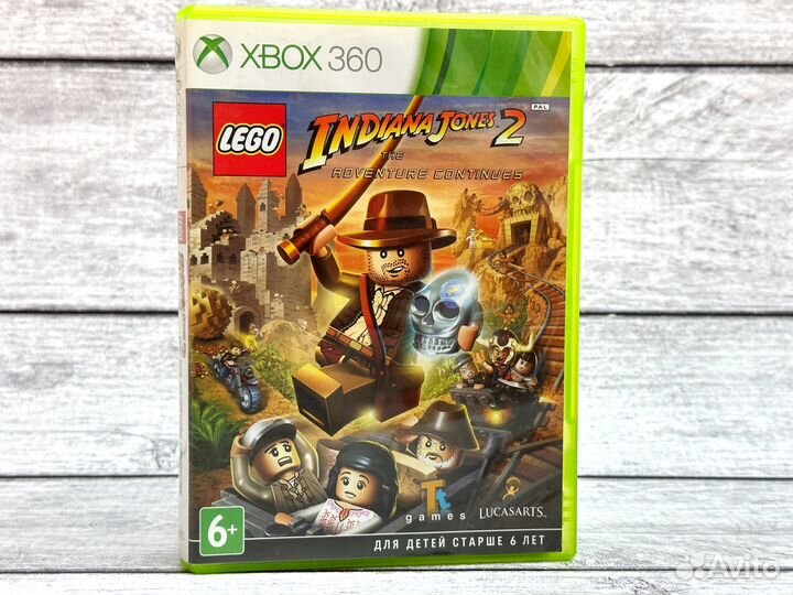Lego Indiana Jones 2 (Xbox 360) Б/У
