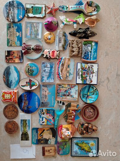 Магниты на холодильник. Цена за набор