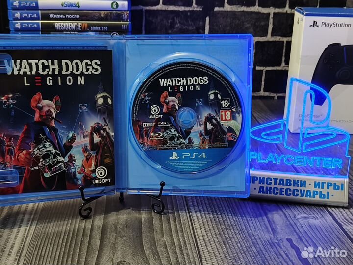 Watch dogs legion PS4 диск