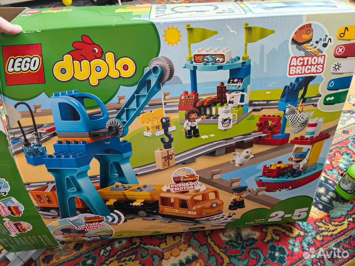 Lego duplo поезд