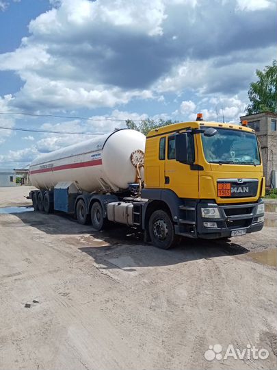MAN TGS 26.440 6*4 BLS с полуприцепом, 2015