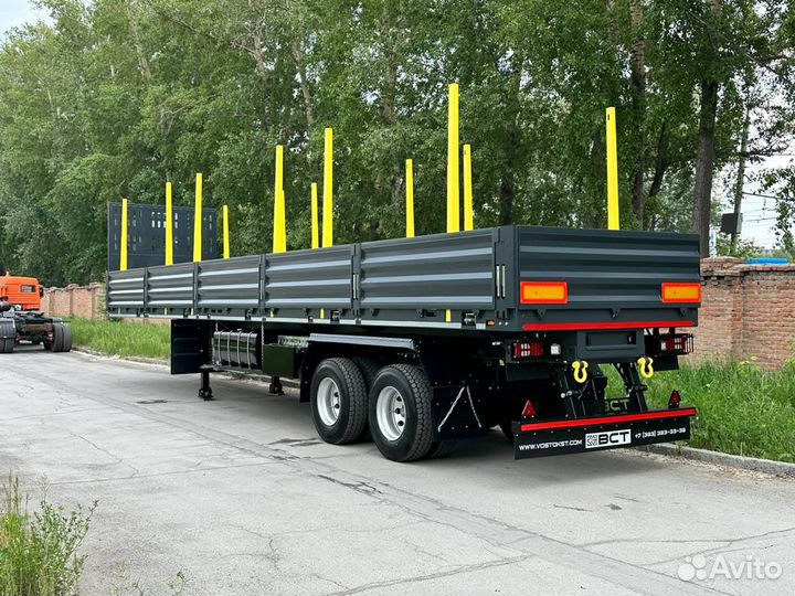 Полуприцеп лесовоз (сортиментовоз) ВСТ 9880К, 2023