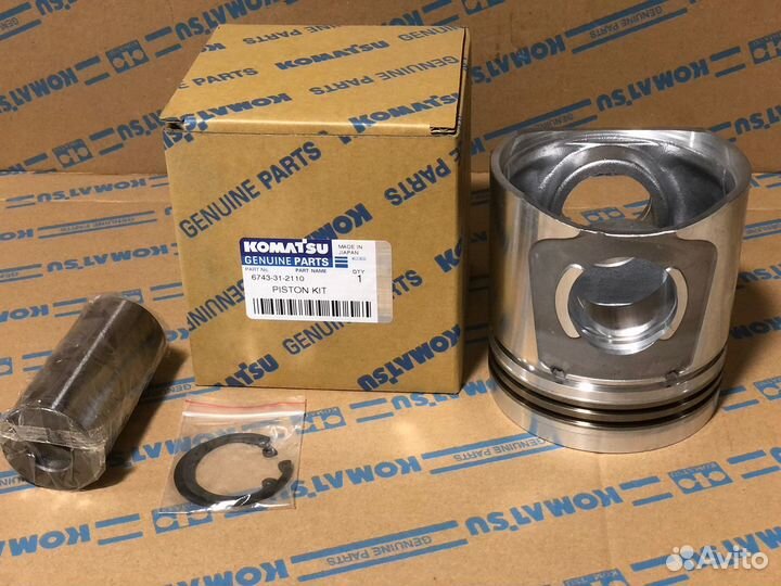 Поршень в сборе 6743-31-2110 (Komatsu S6D114)