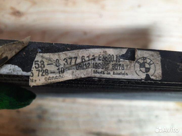 Радиатор кондиционера BMW 318