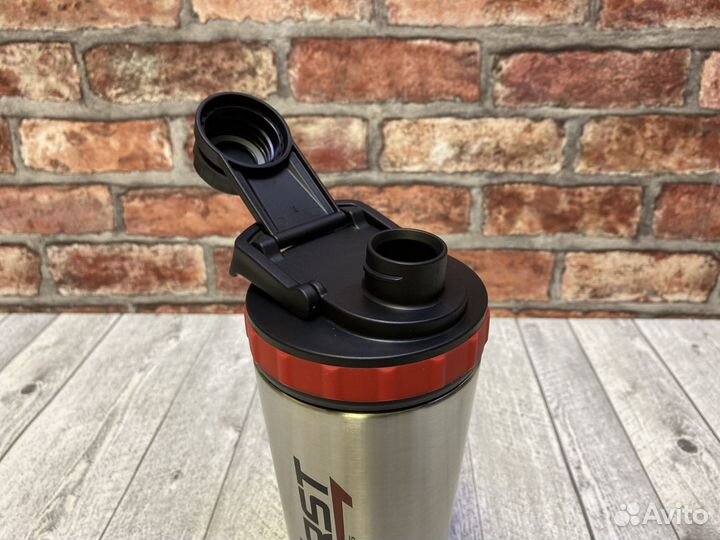 Шейкер Be First 800 мл металл. с один. стенкой