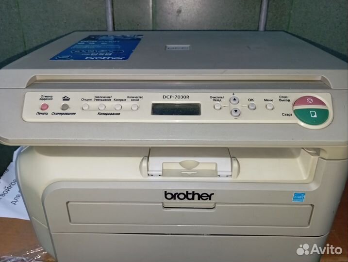 Лазерное мфу brother dcp- 7030r перезаправляемый