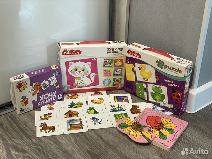 Развивающие пазлы для малышей