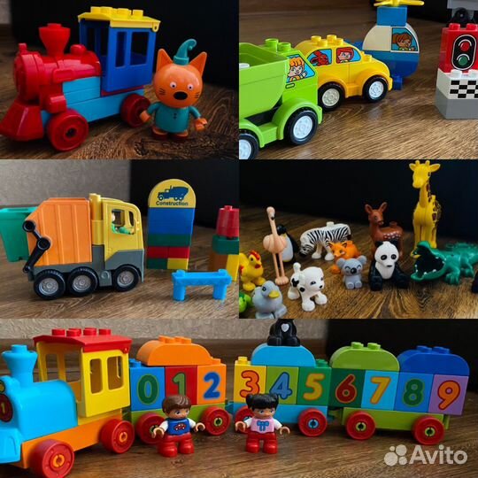 Конструктор lego duplo (оригинал и аналог)