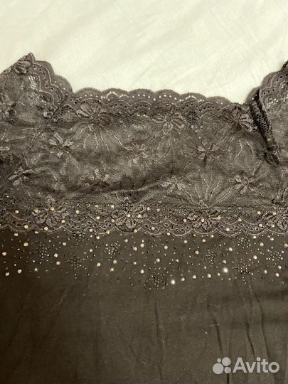 Блузка трикотажная с шитьем 42 размер женская