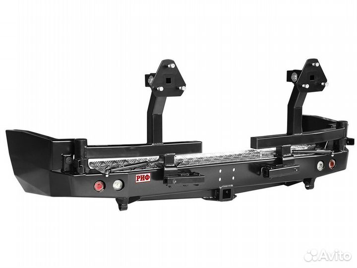 Бампер риф силовой задний Nissan Patrol Y61 2004+