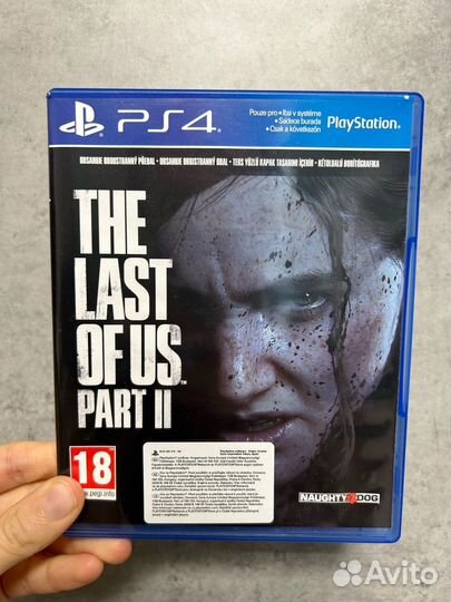 Диск на Ps4 THE last OF US part 2