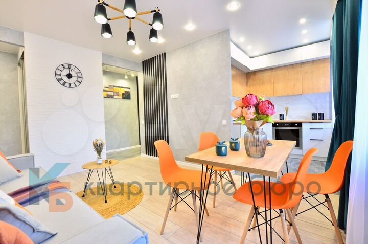 3-к. квартира, 55 м², 1/5 эт.