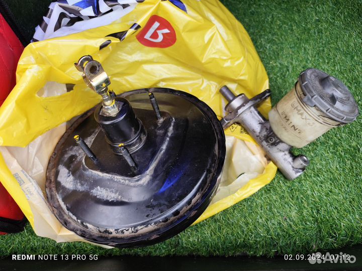 Вакуумный усилитель тормозов с гтц accord 5