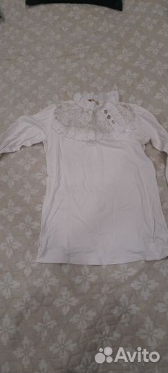 Блузки белые пакетом (7 шт)