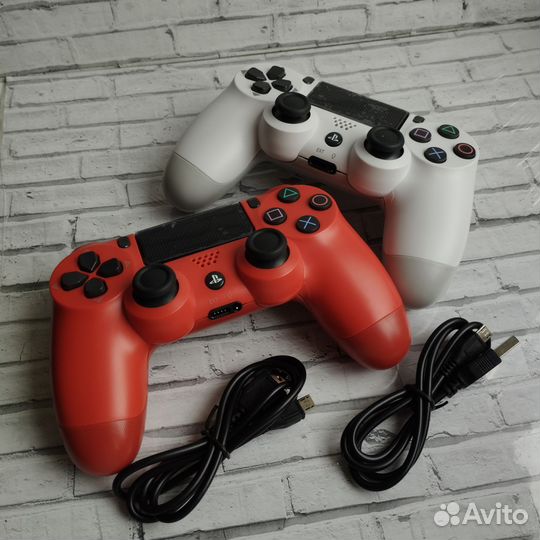 Джойстик для PS4 /Dualshock 4 v2+ кабель