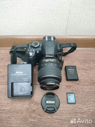 Зеркальный фотоаппарат nikon d3100