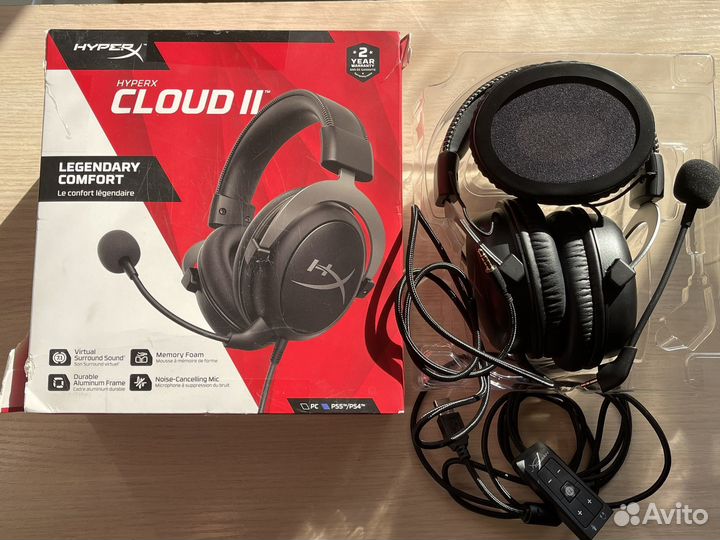 Гарнитура hyperx cloud II