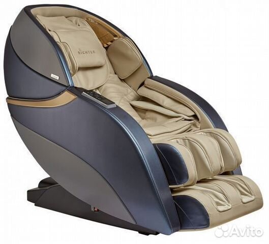 Массажное кресло Richter Alpine Blue-Beige