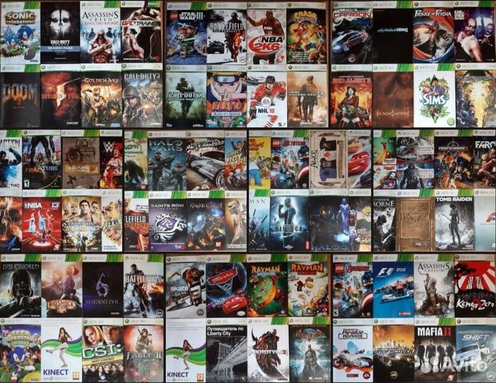 Мануалы. Книжки для Игр на xbox 360