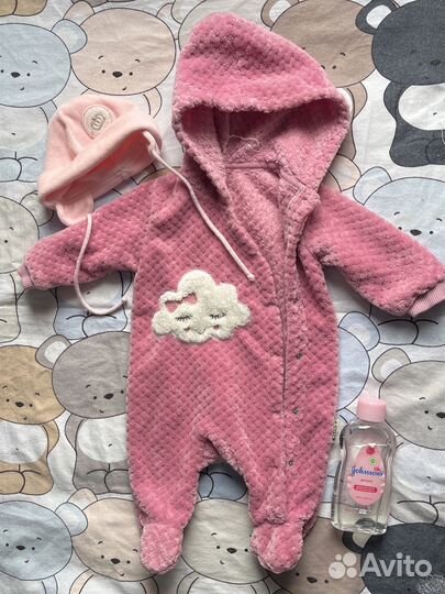 Конверт на выписку для девочки осень