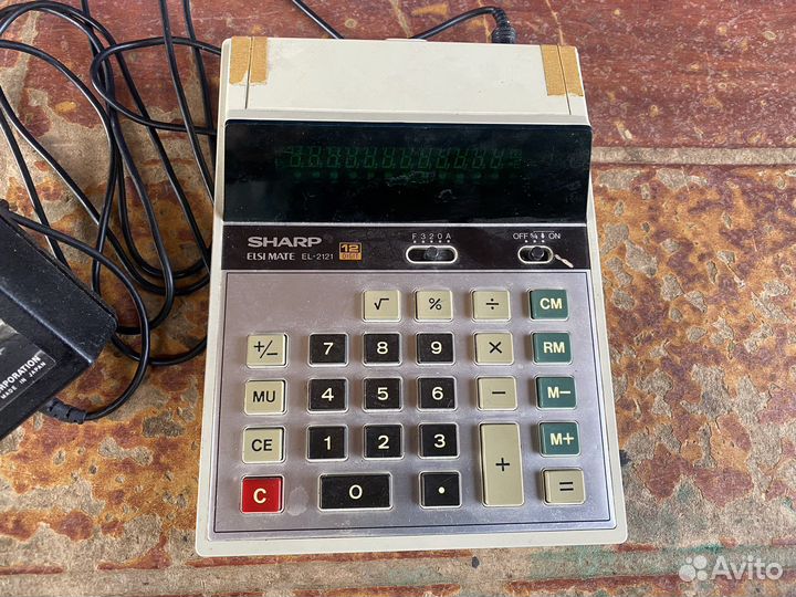 Калькулятор sharp made in Japan