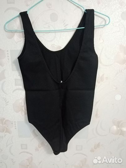 Боди женское черное 44