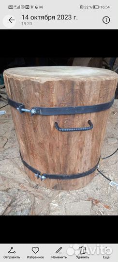 Колода для рубки дров или мяса